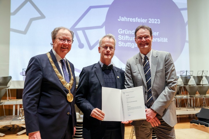 Honorary doctorate awarded to Prof. Dr.-Ing. Christian Heipke